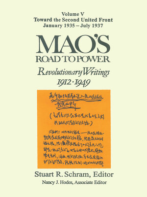 cover image of Mao's Road to Power